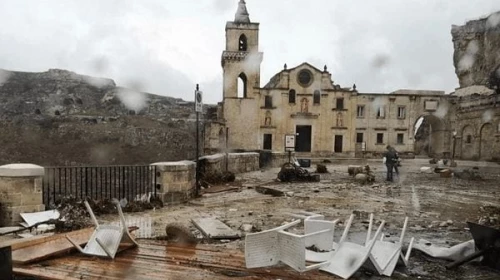 Nuova allerta per Matera e provincia: vento forte da Sabato pomeriggio